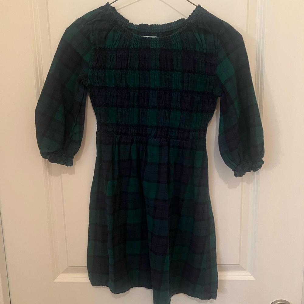 Girls Blackwatch Plaid Dress